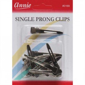 Annie 12 Single Prong Clips #3169